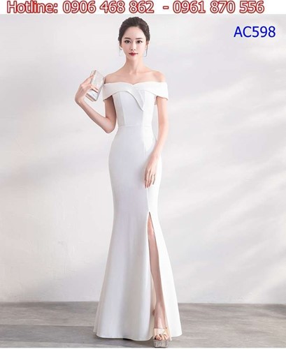 Váy cưới đuôi cá AC598